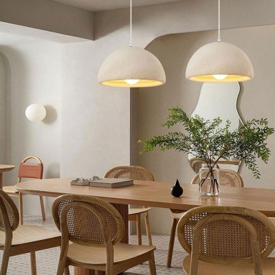 Polystyrene Glass Pendant Lamp Northern Hanging