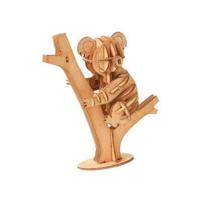 3d Wooden Puzzle Animal Assembly Decoration Kit