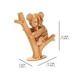 3d Wooden Puzzle Animal Assembly Decoration Kit